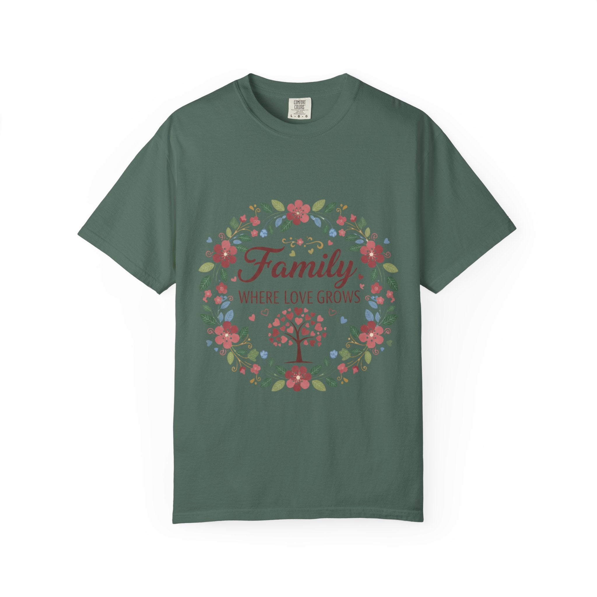 Family Where Love Grows T-Shirt