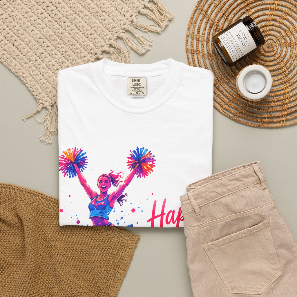 Happy Birthday Cheerleader Adult T-Shirt