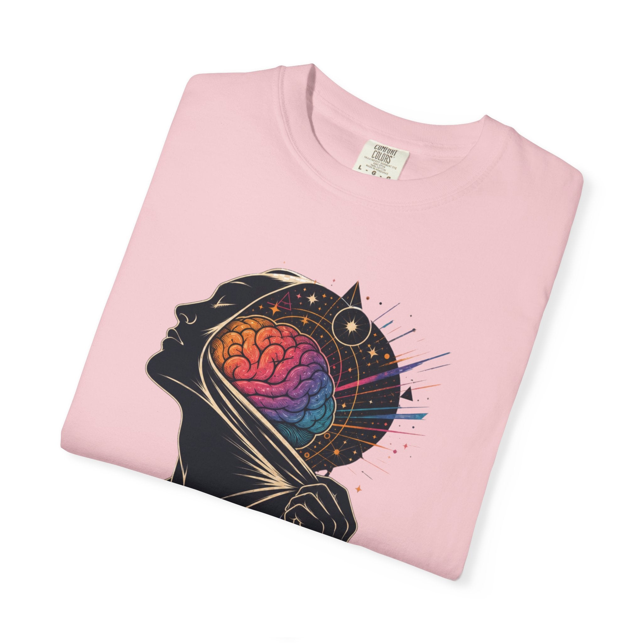 Authentic Is Beautiful Graphic T-Shirt — Pride Rainbow Mind Empowerment Tee