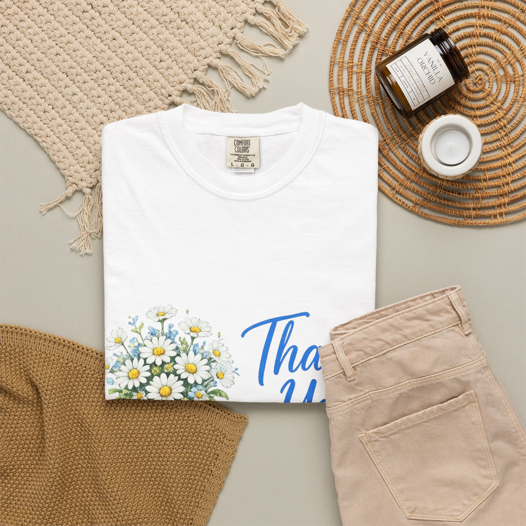 Thank You Daisy Mason Jar T-Shirt