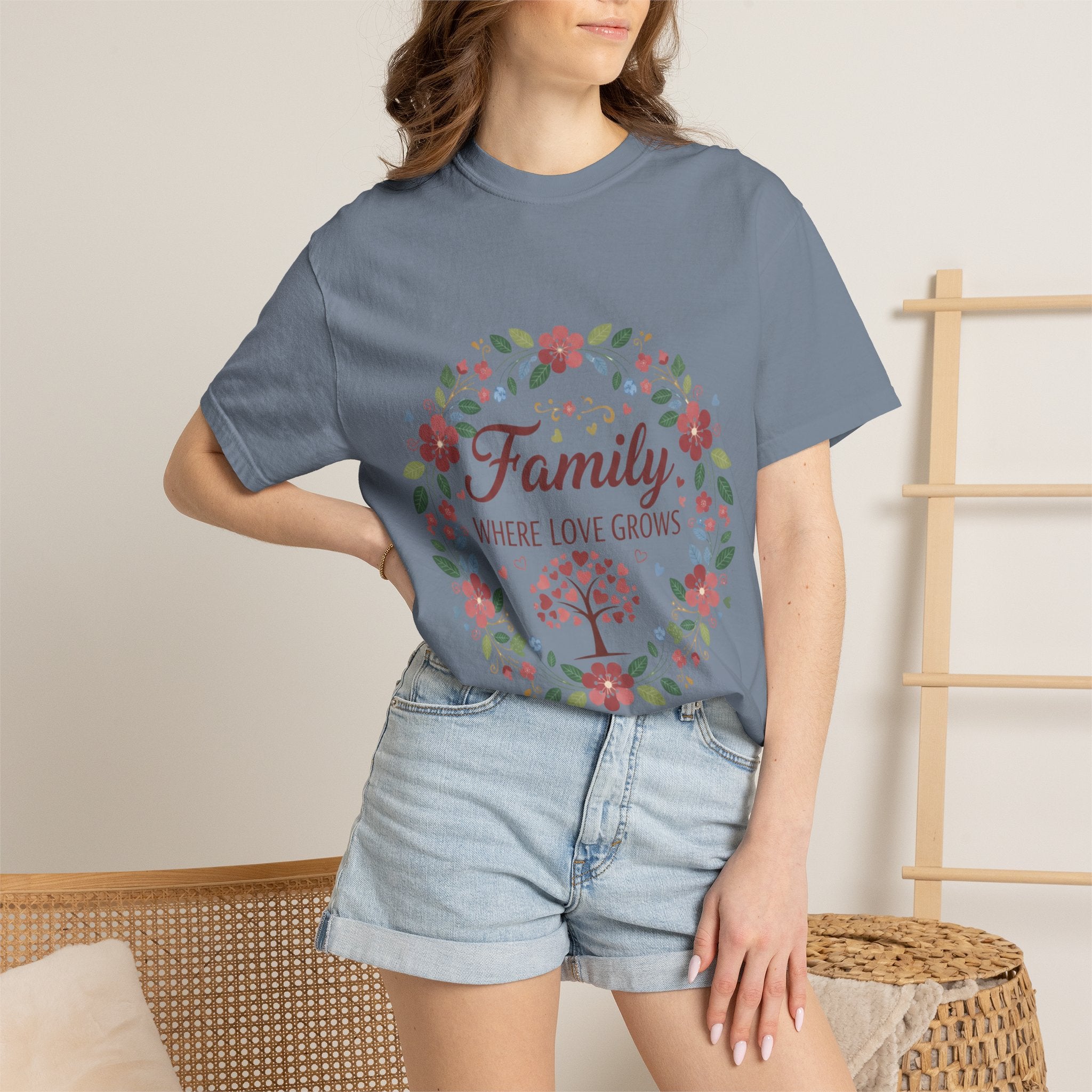 Family Where Love Grows T-Shirt