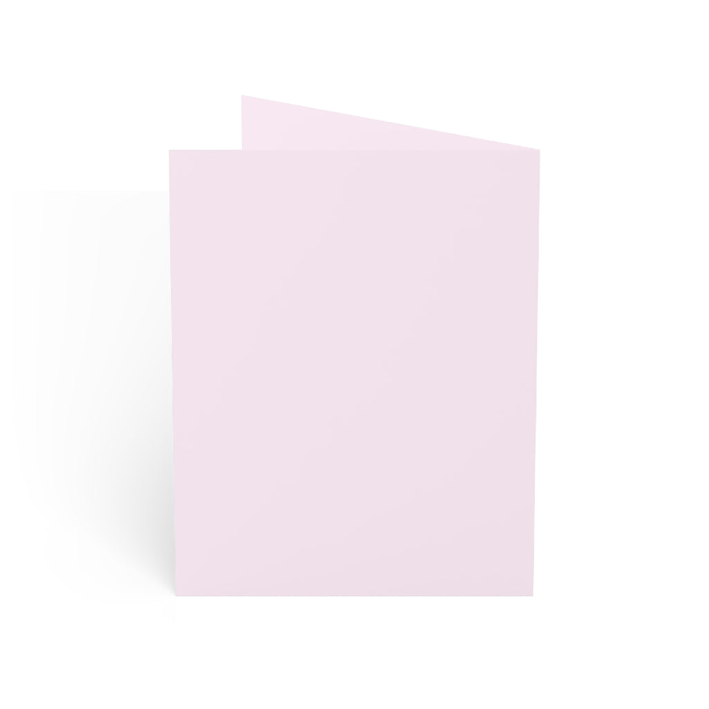 Baby Shower Greeting Card - "A Sweet Baby Girl Is On Her Way" Floral Pink Cards (1/10/30/50pcs)