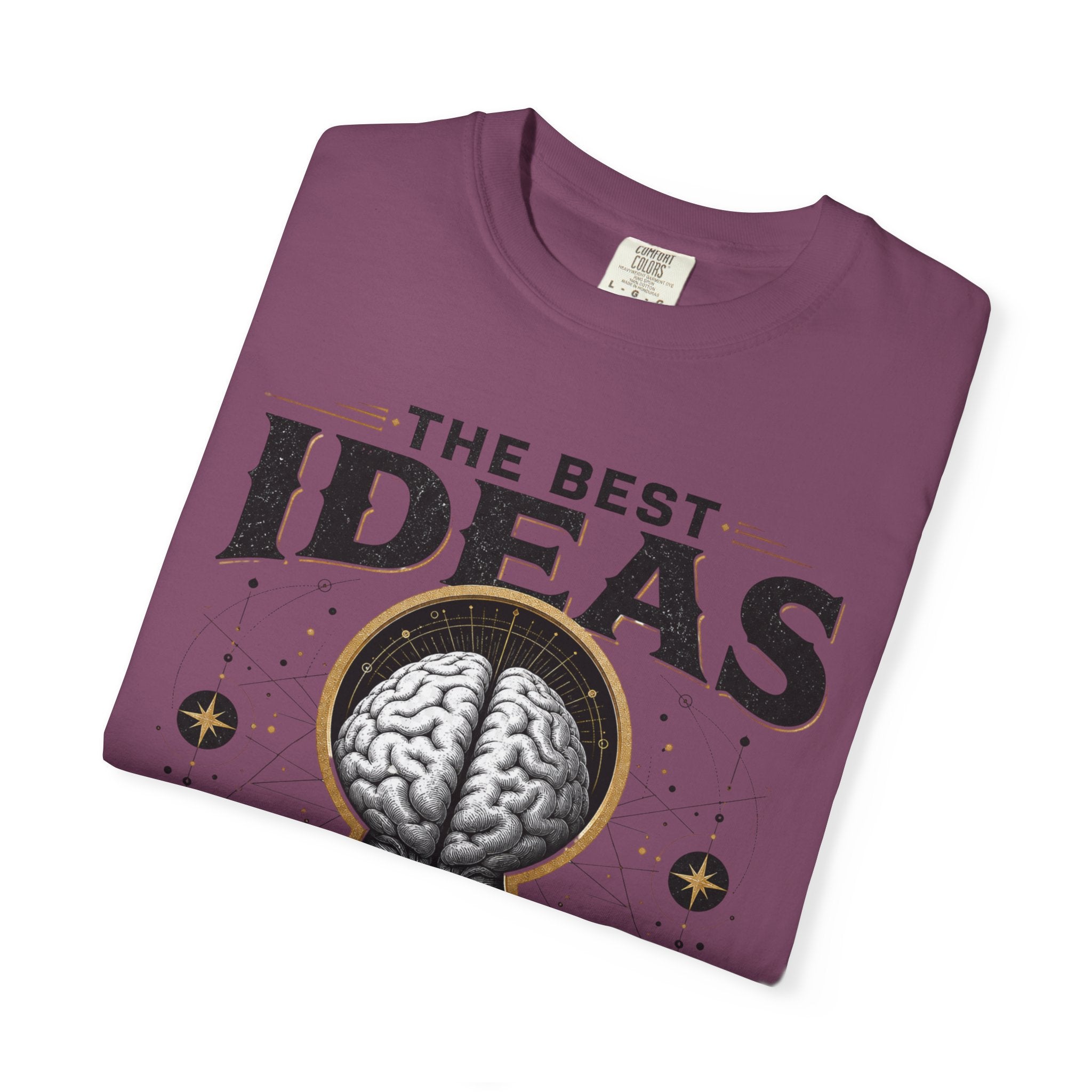 T-Shirt — "The Best Ideas Come From Different Minds" Graphic Tee