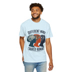 Different Minds Shared Humanity T-Shirt — Unity & Neurodiversity Awareness Tee