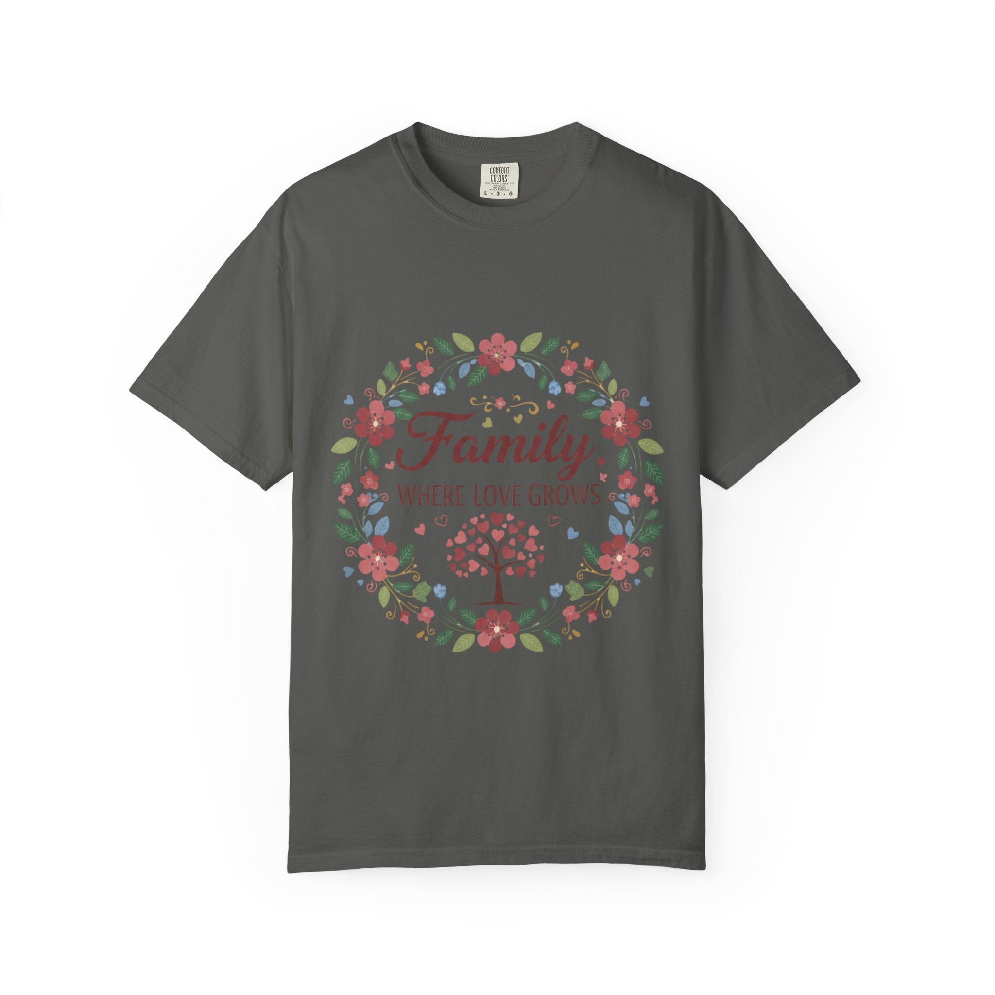 Family Where Love Grows T-Shirt