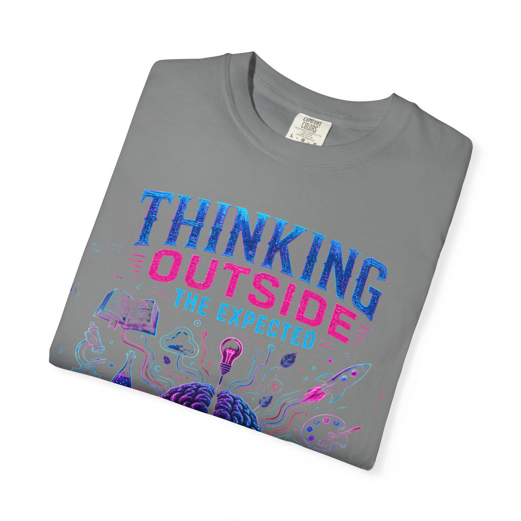 Thinking Outside the Expected T-Shirt — Creative Brain Graphic Tee