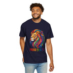 Proud to Be Me Lion T-Shirt — Rainbow Mane Pride Tee