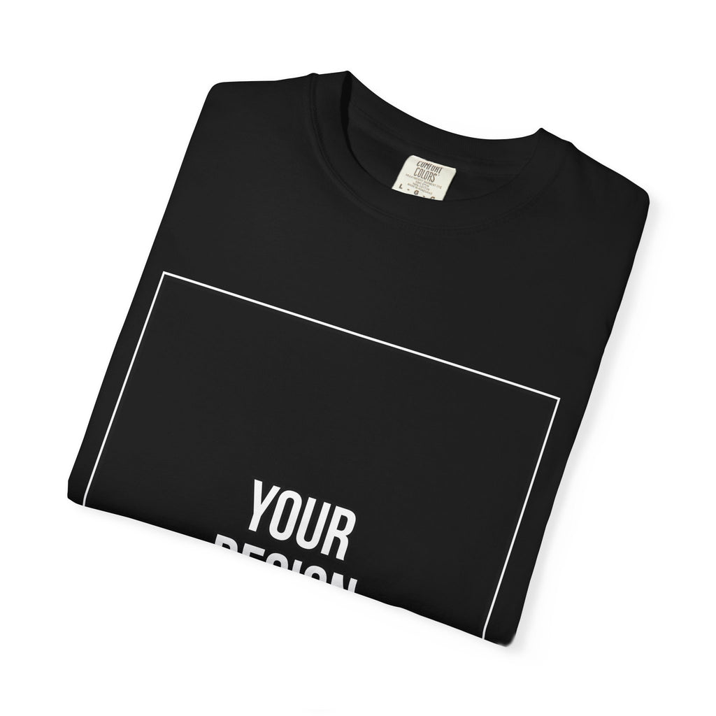 Classic Crewneck T‑Shirt — Custom Front Print Template