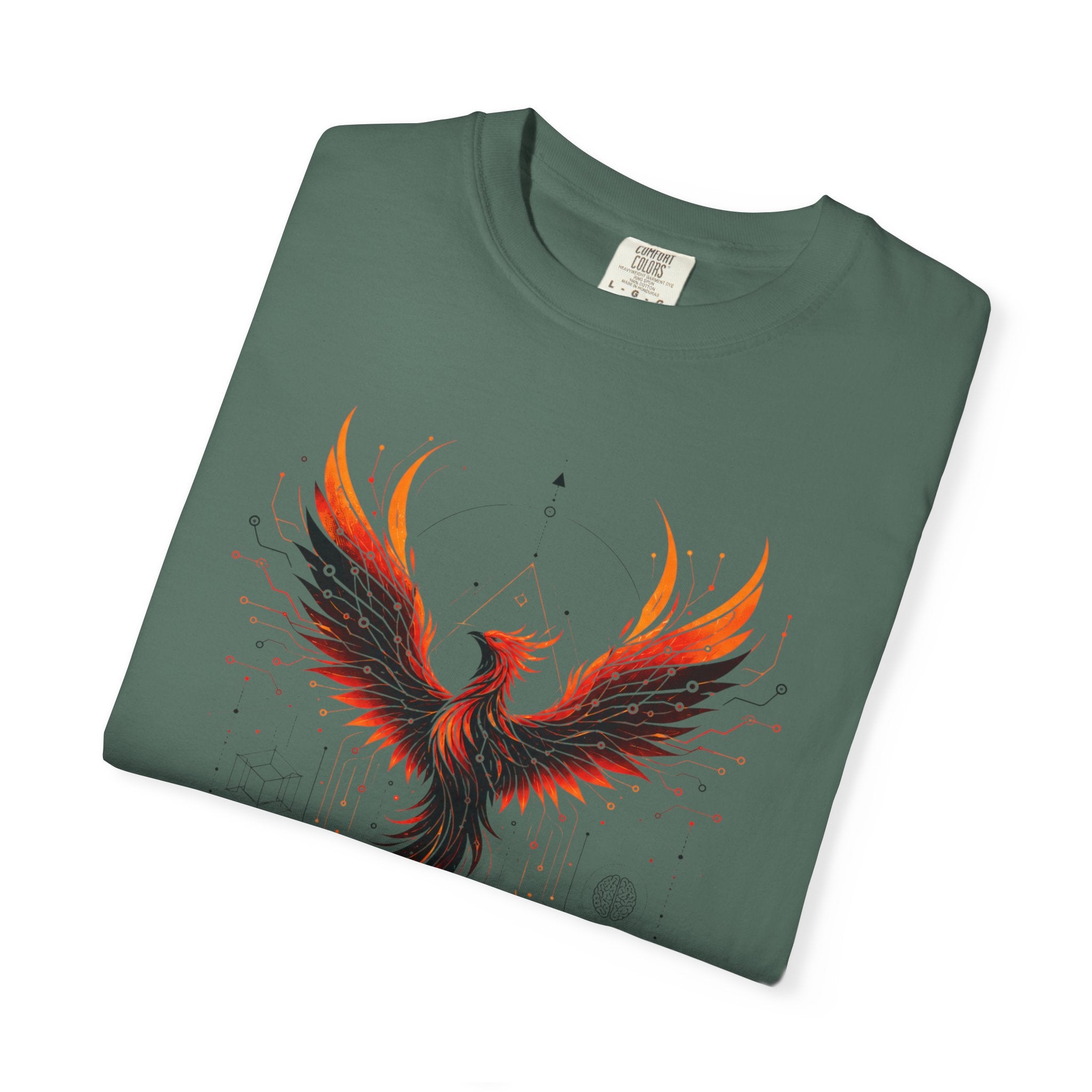 Phoenix Rise T-Shirt — "Rise In Your Own Way" Inspirational Graphic Tee