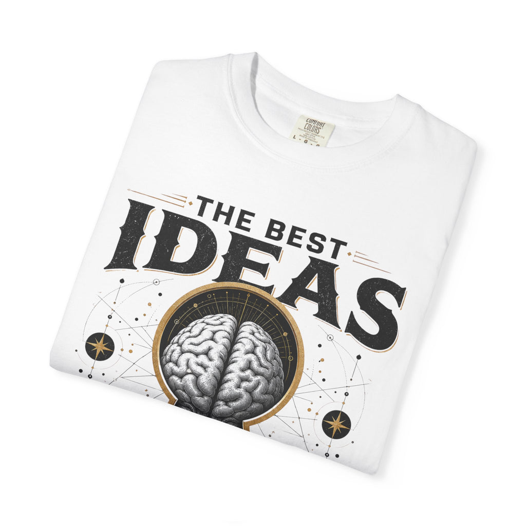 T-Shirt — "The Best Ideas Come From Different Minds" Graphic Tee