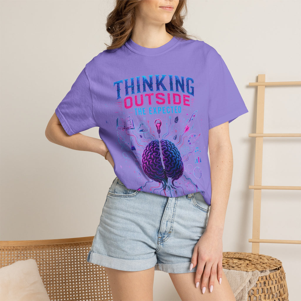 Thinking Outside the Expected T-Shirt — Creative Brain Graphic Tee