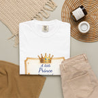 Prince Announcement T-Shirt – "A little Prince has arrived" New Baby Boy Congratulations Tee