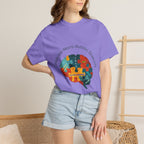 Autistic Neurodiversity Puzzle Brain T-Shirt — "Celebrate Neuro-Autistic Diversity"