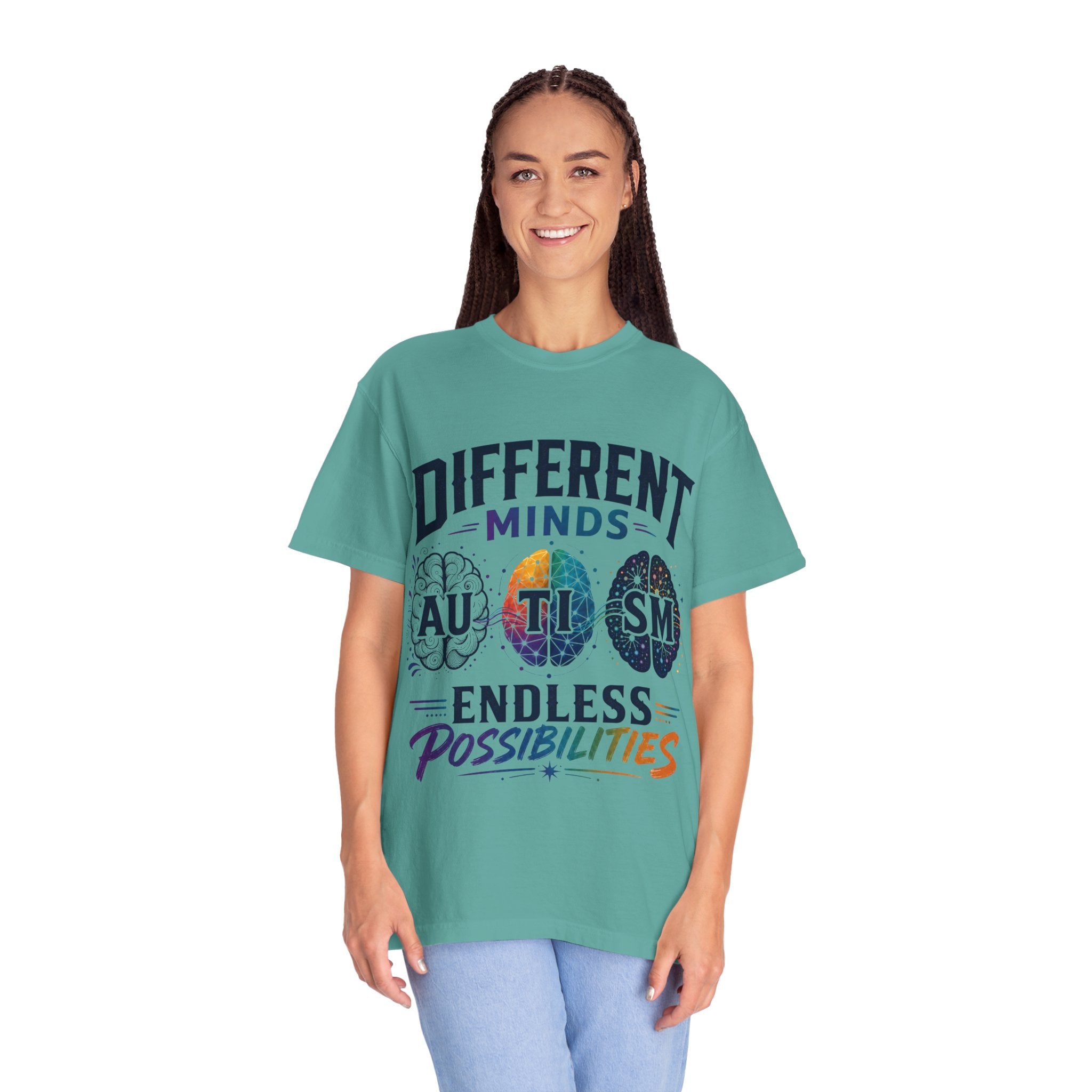 Autism Awareness T-Shirt — "Different Minds, Endless Possibilities"