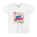 Kids Happy Birthday Comic Tee — Colorful Pop Art Party Shirt