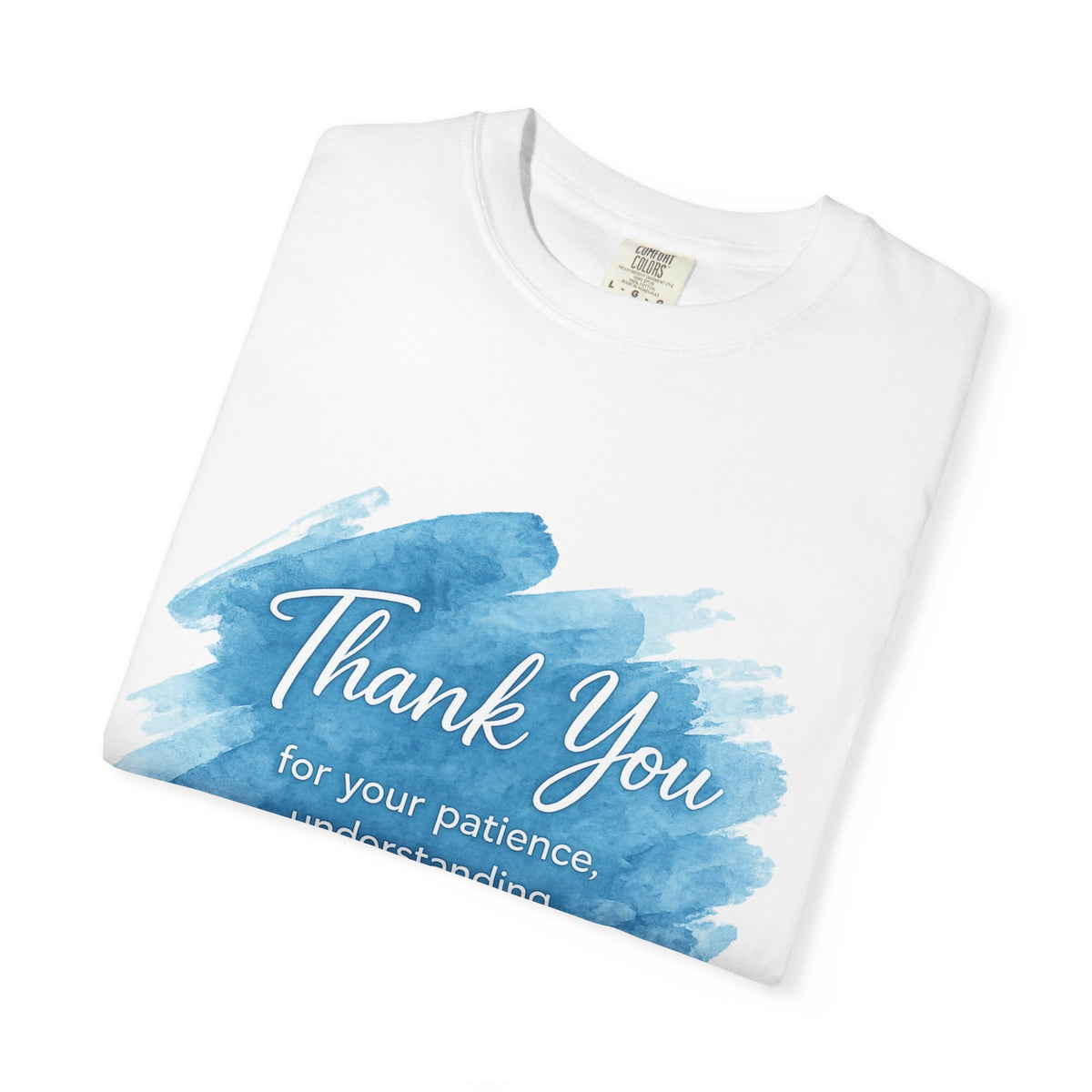 Thank You Watercolor Tee — Appreciation Graphic T-Shirt