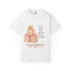 Baby Blocks Congratulations T-Shirt — New Baby Shower Gift for New Mom