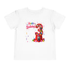 Happy 3rd Birthday Toddler Tee — Colorful Gumball Machine 3rd Birthday Shirt
