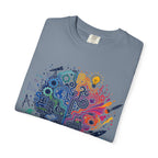 Limitless Potential T-Shirt — Inspirational Brain & Rainbow Design