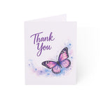 Thank You Butterfly Greeting Card — Pack of 1, 10, 30, or 50