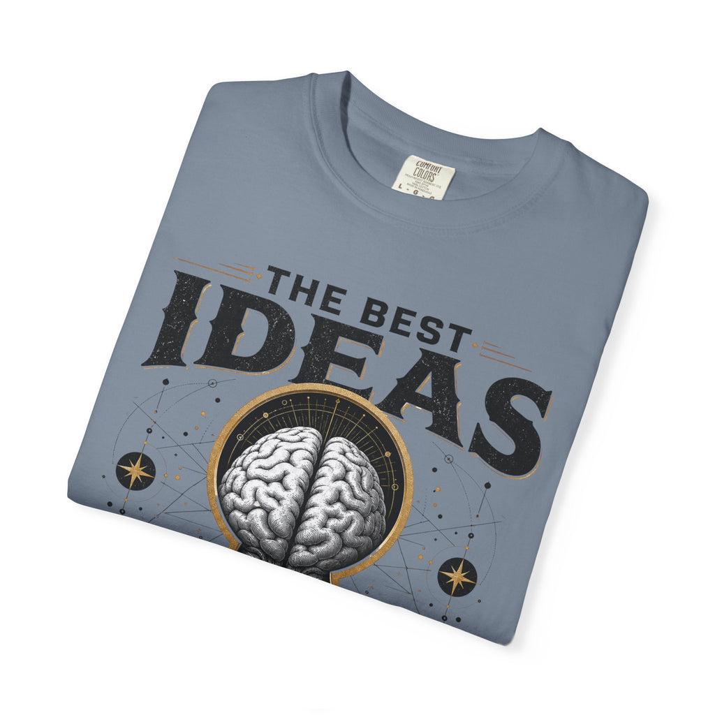 T-Shirt — "The Best Ideas Come From Different Minds" Graphic Tee