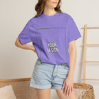 Classic Crewneck T‑Shirt — Custom Front Print Template