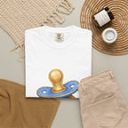 Baby Shower Congratulations T-Shirt — Blue Pacifier Design