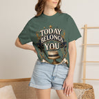 Birthday T-Shirt – "Today Belongs to You" Celebrate Big Tee