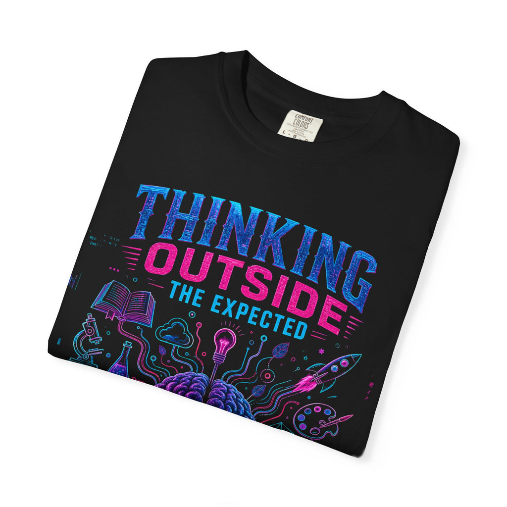 Thinking Outside the Expected T-Shirt — Creative Brain Graphic Tee