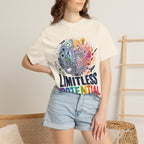 Limitless Potential T-Shirt — Inspirational Brain & Rainbow Design