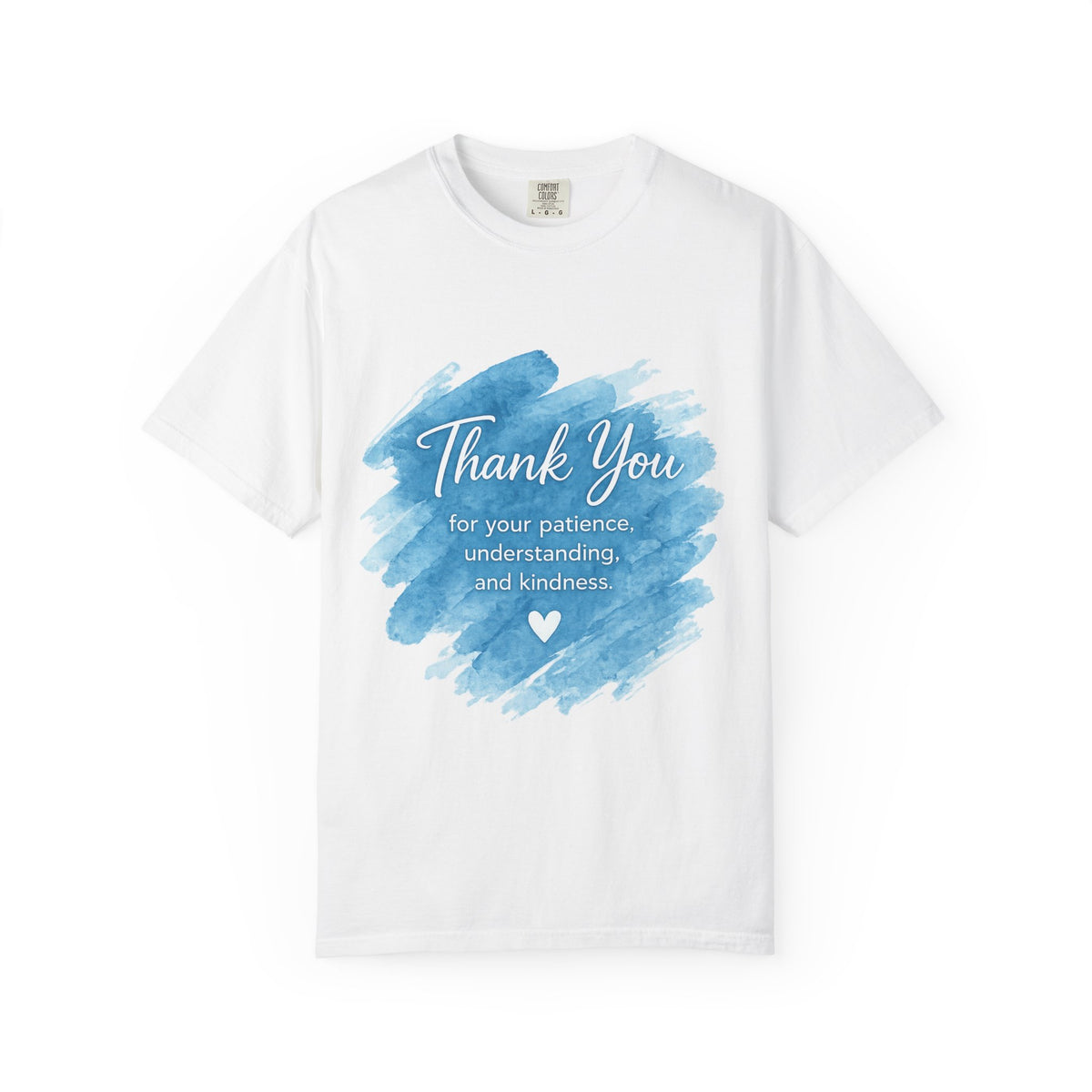 Thank You Watercolor Tee — Appreciation Graphic T-Shirt