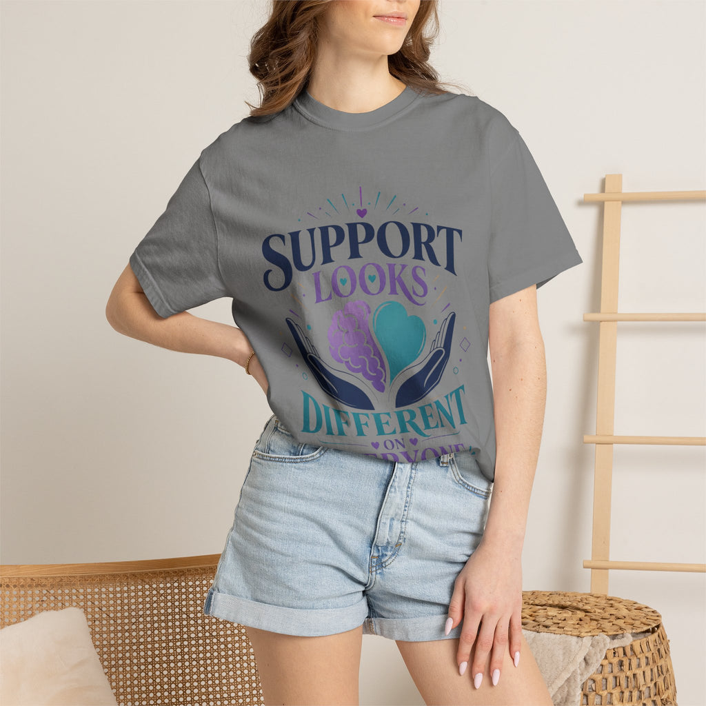 Support Looks Different on Everyone T-Shirt