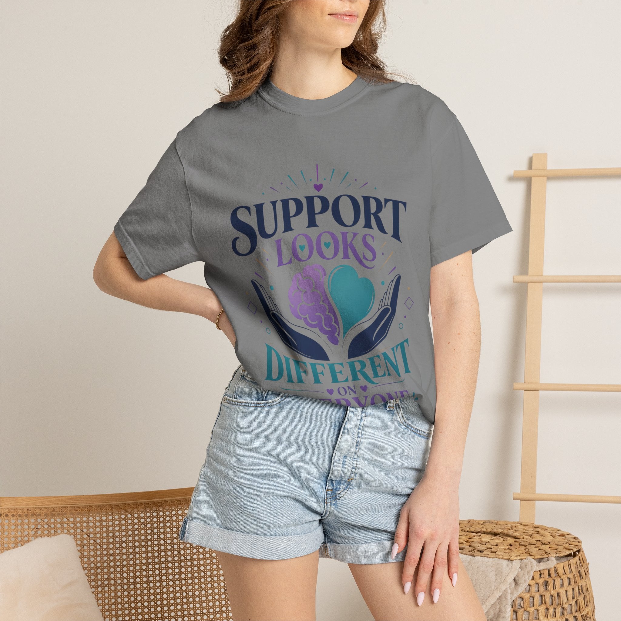 Support Looks Different on Everyone T-Shirt