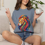 Proud to Be Me Lion T-Shirt — Rainbow Mane Pride Tee