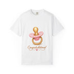 Congratulations Girl Baby Pacifier T-Shirt