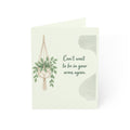 Missing You Card – "Can't wait to be in your arms again" Sympathy/Long-Distance Greeting Card