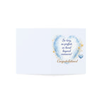 Baby Announcement Greeting Card – "So tiny, so perfect, so loved beyond measure!"