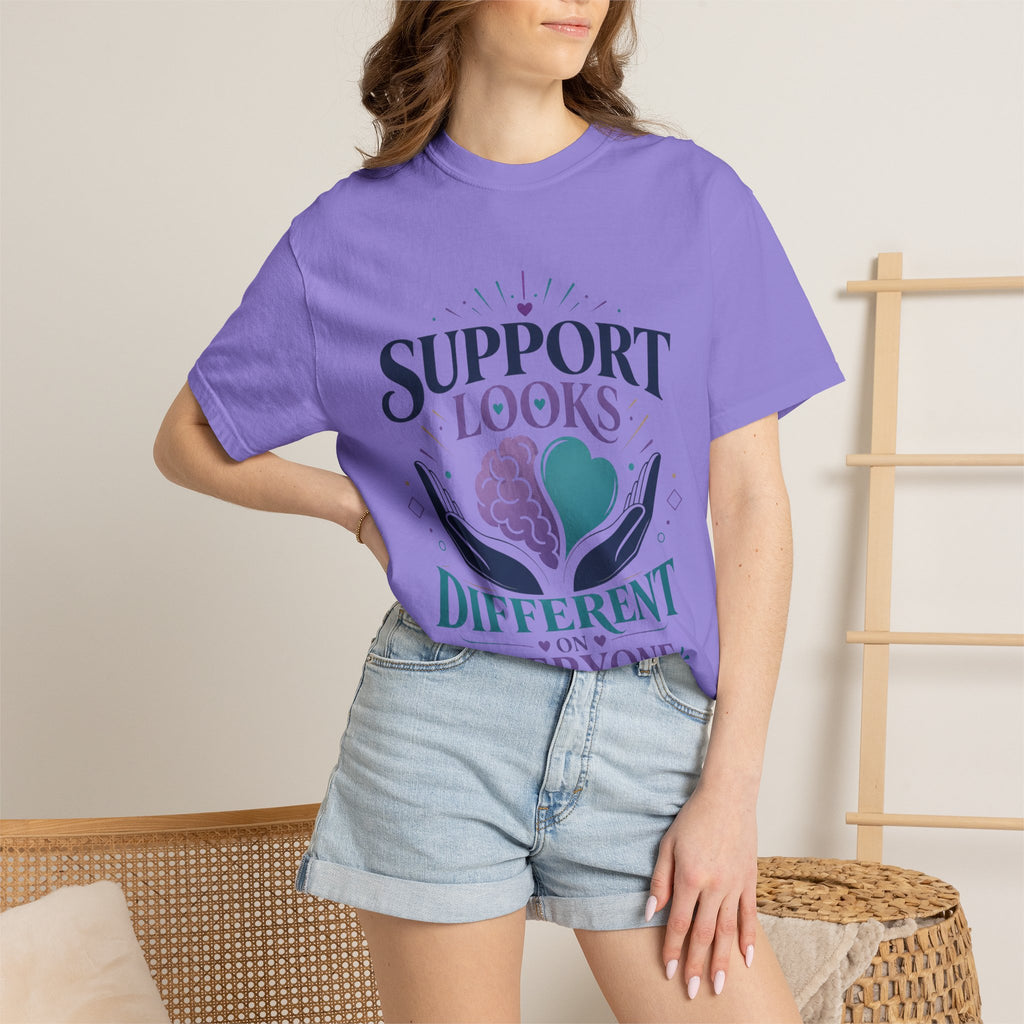 Support Looks Different on Everyone T-Shirt