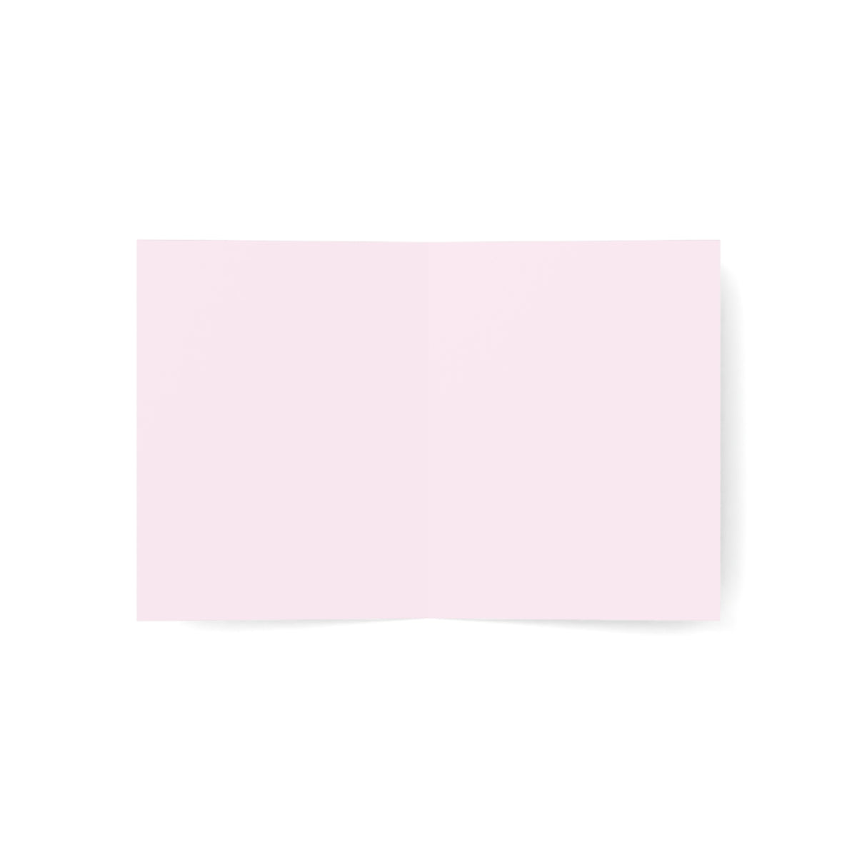 Sympathy Miss You Greeting Card - "A Part of Me Is Always With You" Pink Cherry Tree Card