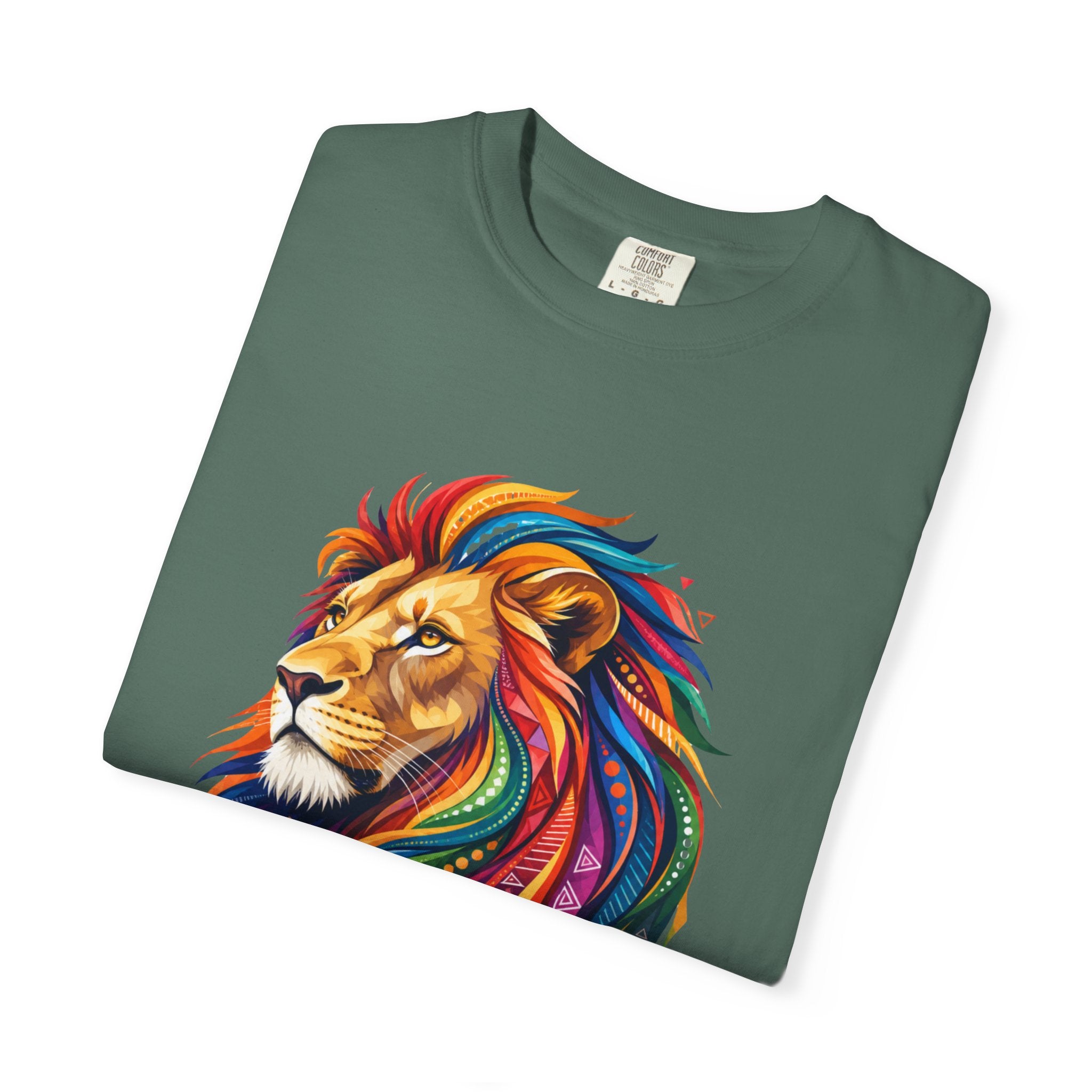 Proud to Be Me Lion T-Shirt — Rainbow Mane Pride Tee