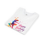 Youth Tee — Colorful Ballet Dancer 'Happy Birthday' Kids T‑Shirt