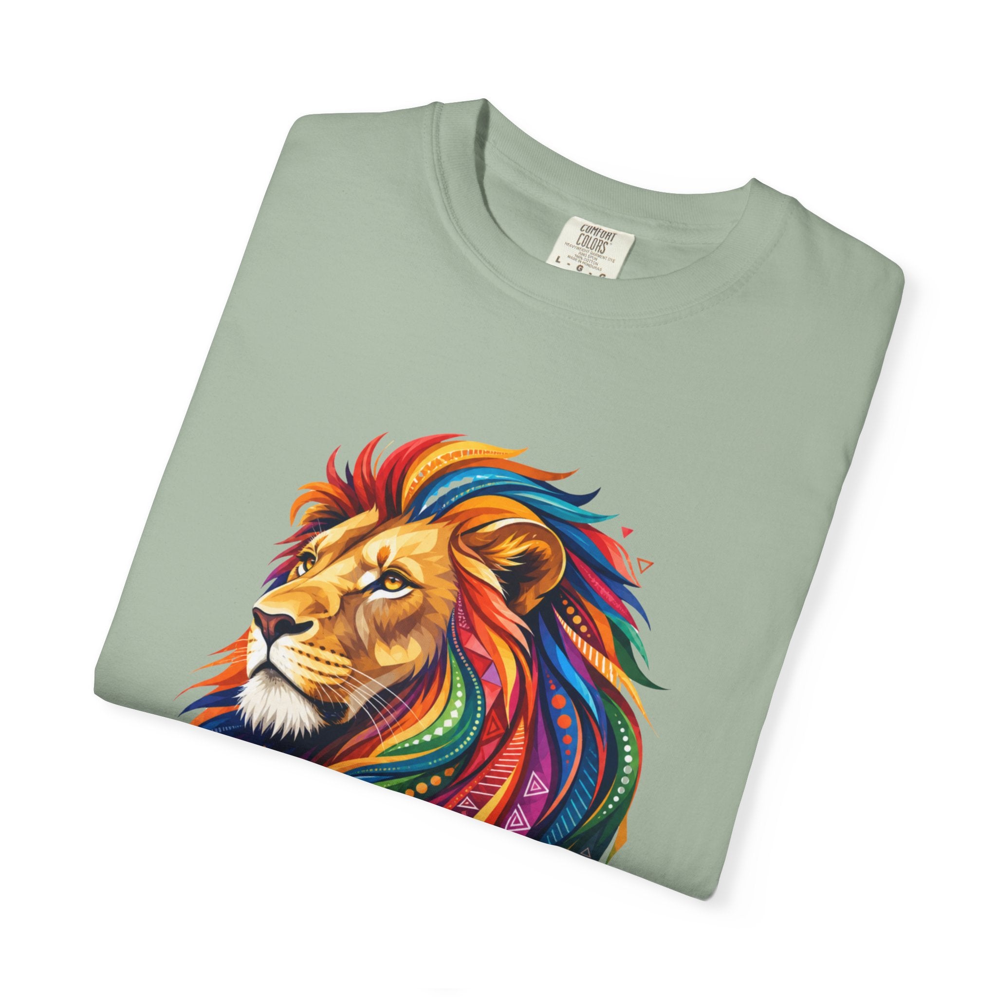 Proud to Be Me Lion T-Shirt — Rainbow Mane Pride Tee