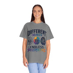 Autism Awareness T-Shirt — "Different Minds, Endless Possibilities"