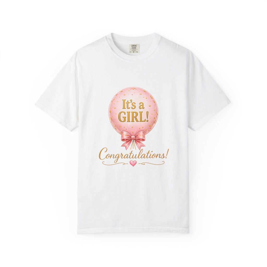 It's a Girl! Congratulations Balloon Tee