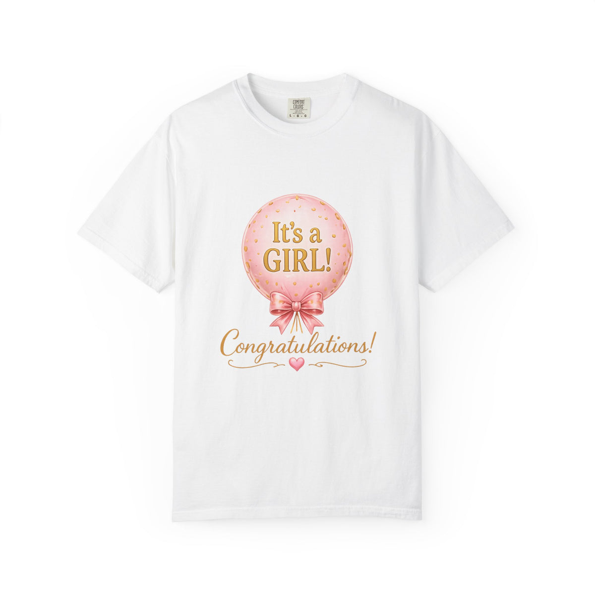 It's a Girl! Congratulations Balloon Tee
