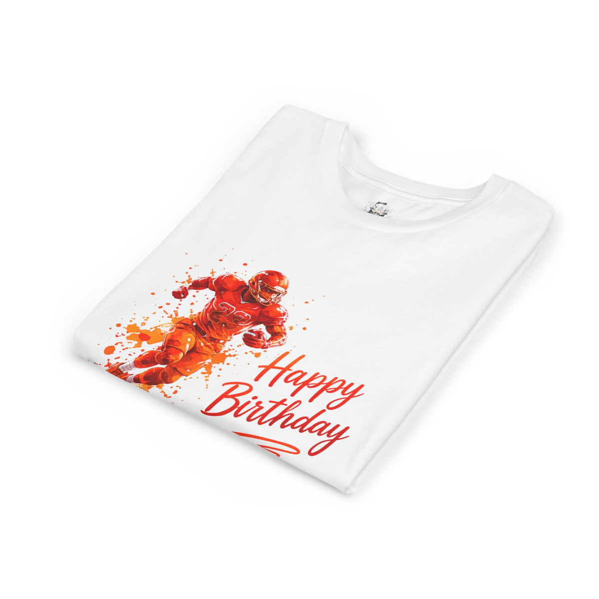 Youth Football 'Happy Birthday' Tee