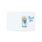 Thank You Card — Daisies in Mason Jar Floral Greeting Card (Single or Multi-Pack)