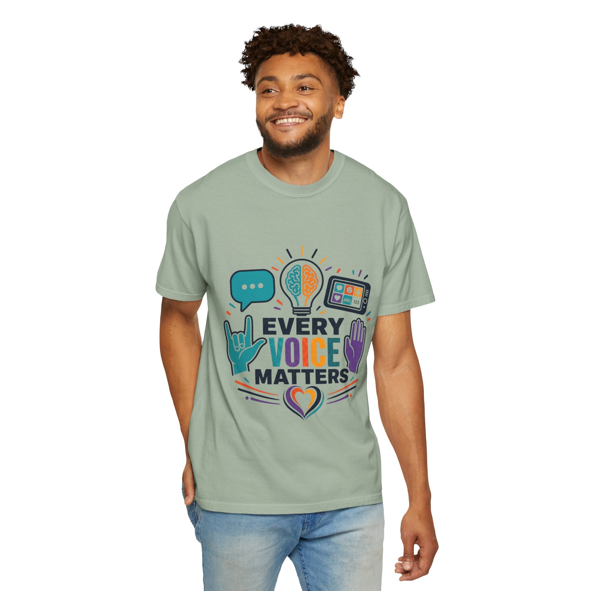 Every Voice Matters T-Shirt — Inclusive Speech & Accessibility Awareness Tee