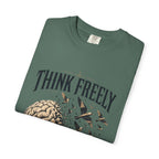 Think Freely T-Shirt — 'The World Keeps Different Perspectives' Graphic Tee