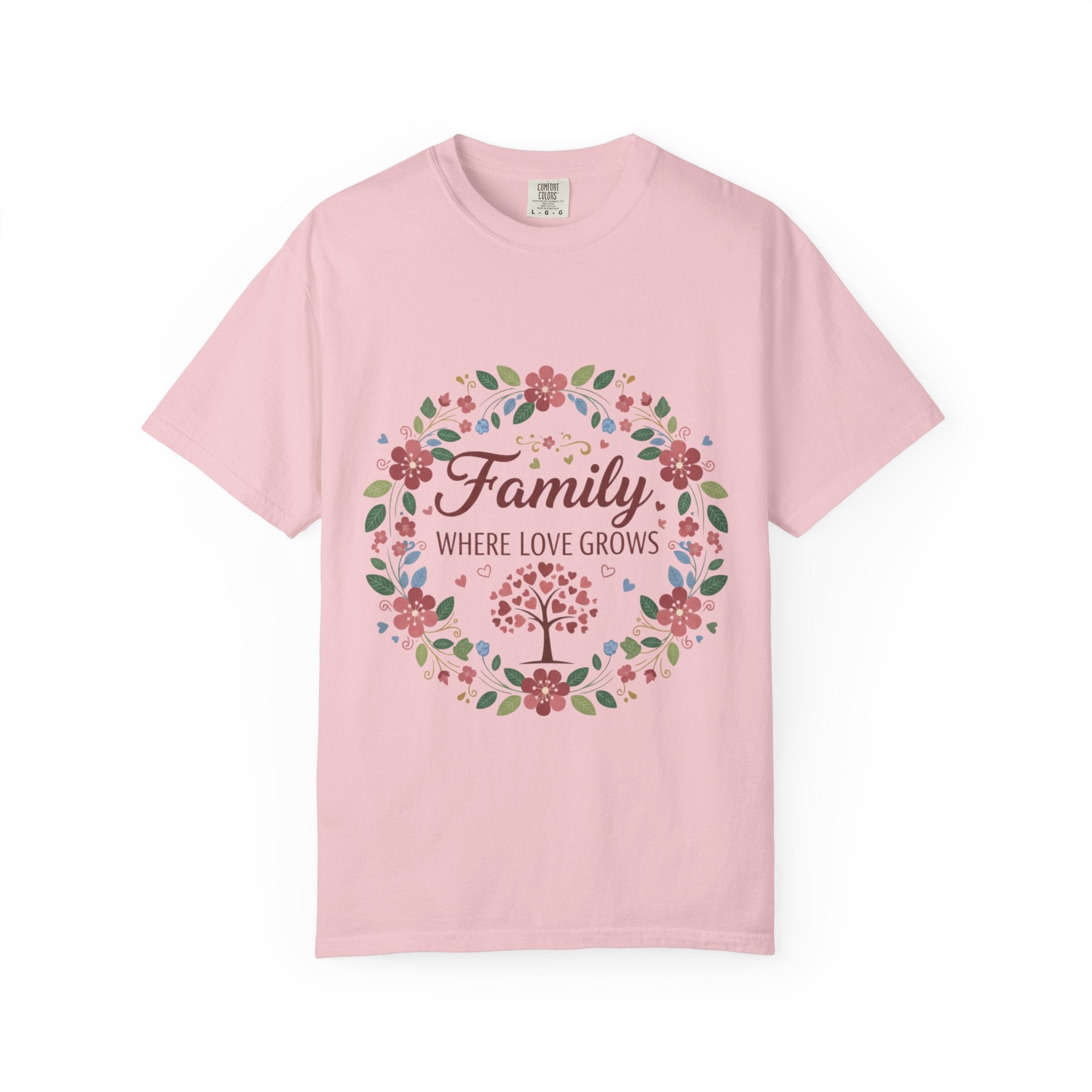 Family Where Love Grows T-Shirt